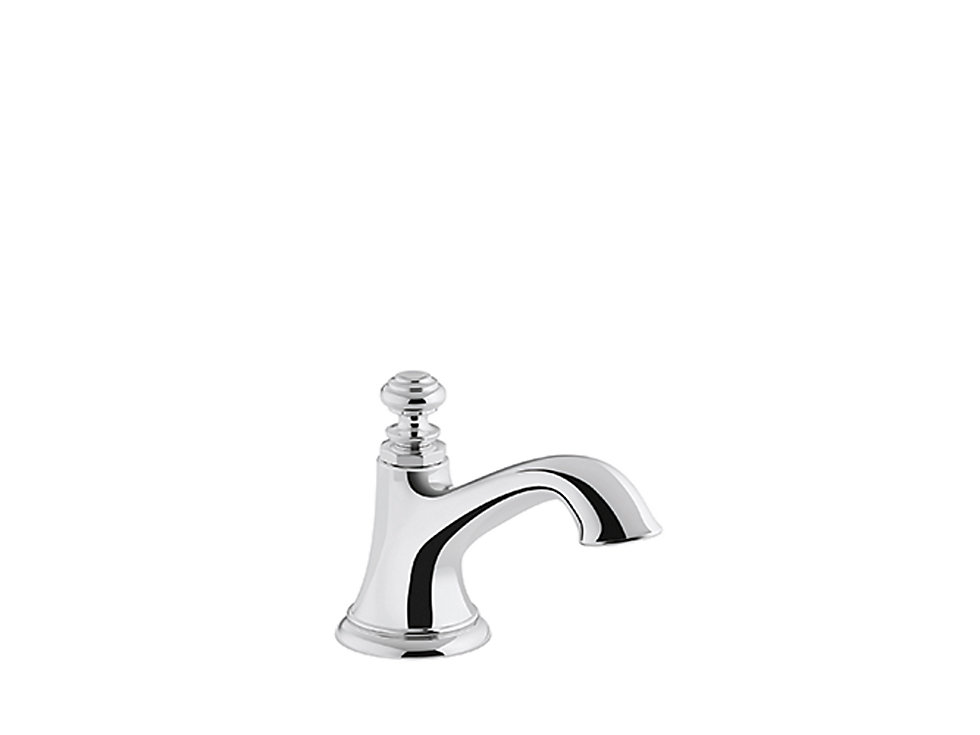 Kohler - Artifacts  Widespread Lavatory Spout With Bell Design In Polished Chrome